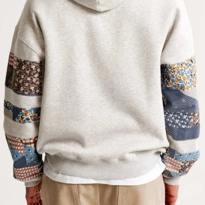 Unisex Patchwork Hoodie